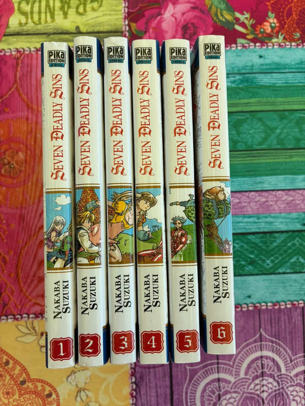 Seven Deadly Sins Tomes 1 à 6
