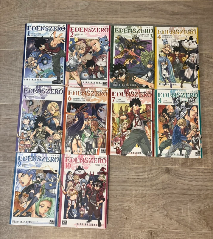 Manga EdensZero Tome 1-10
