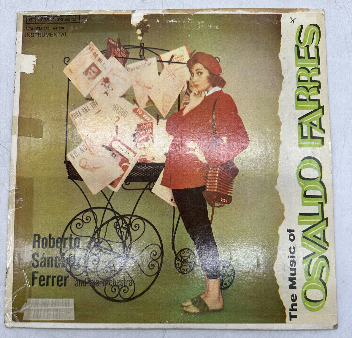 Roberto Sánchez (Sanchez) Ferrer The Music Of Osvaldo Farres Kubaney MT 128 EX