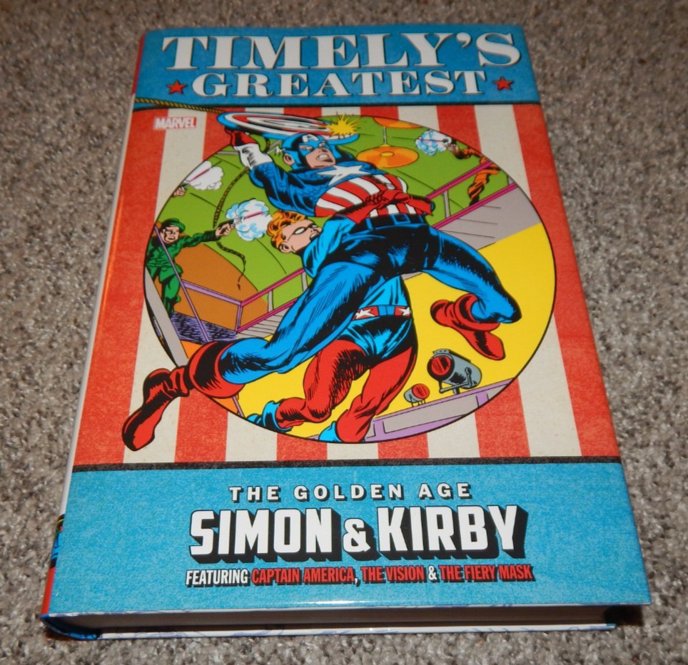 TIMELY'S GREATEST THE GOLDEN AGE SIMON AND KIRBY CAPTAIN AMERICA BUCKY