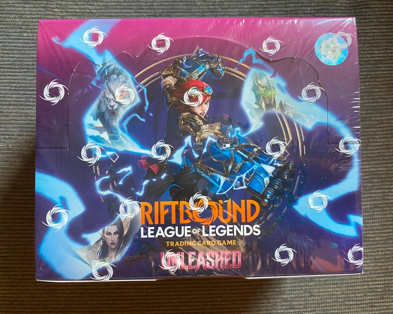 Riftbound League of Legends TCG Unleashed Booster Box ENG Sigillato
