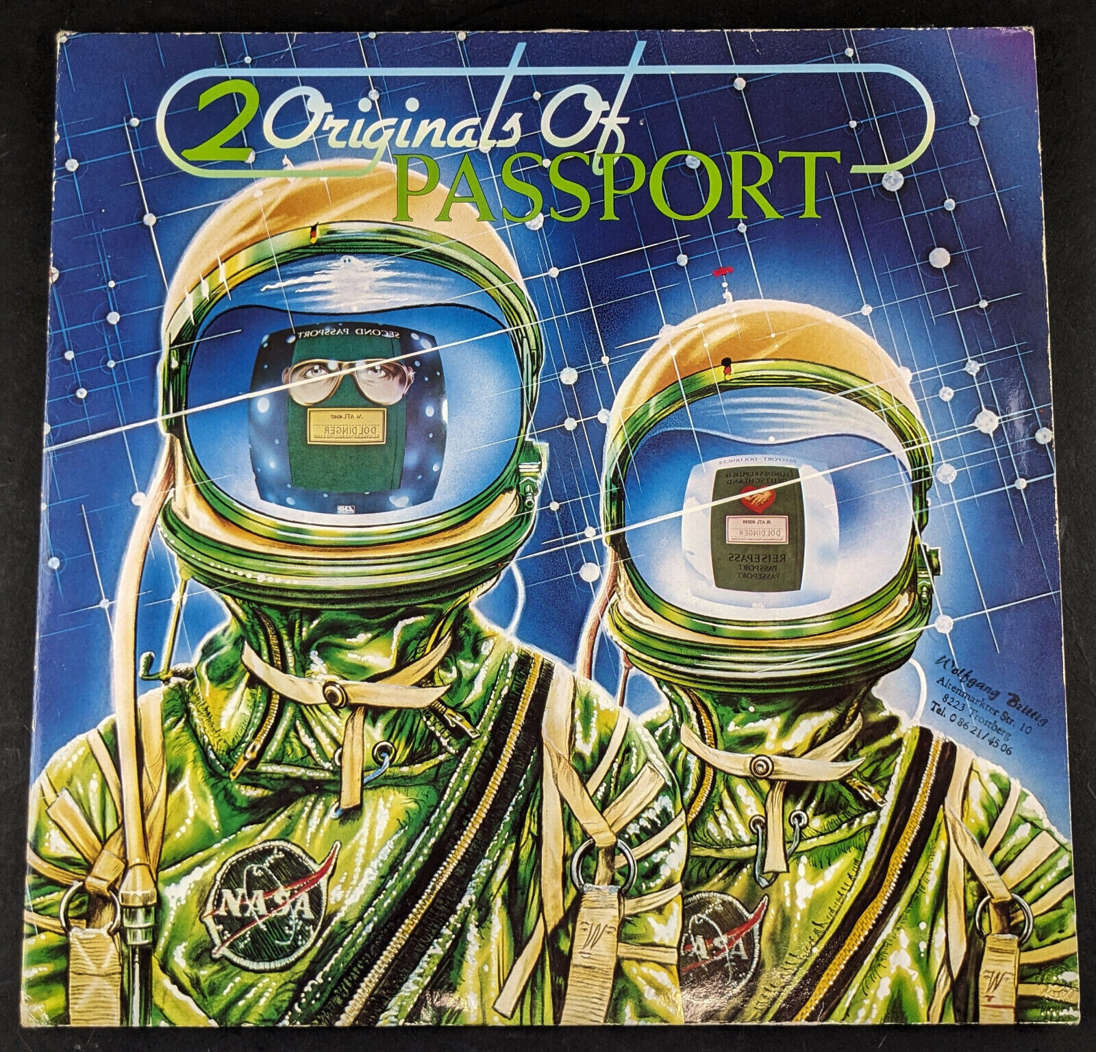 12'' 2LP - PASSPORT - 2 Originals of - Doldinger / Lindenberg / Meid - Atlantic