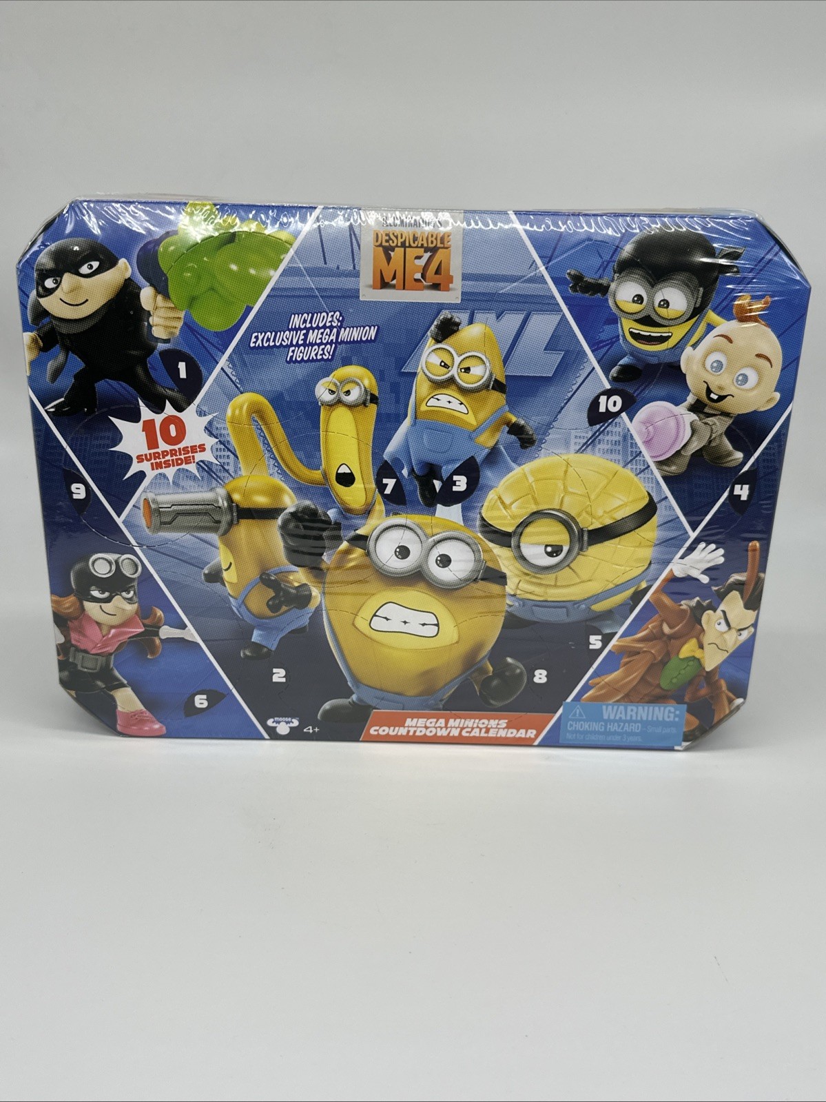 Minions Despicable Me 4 - Mega Battle Countdown Calendar