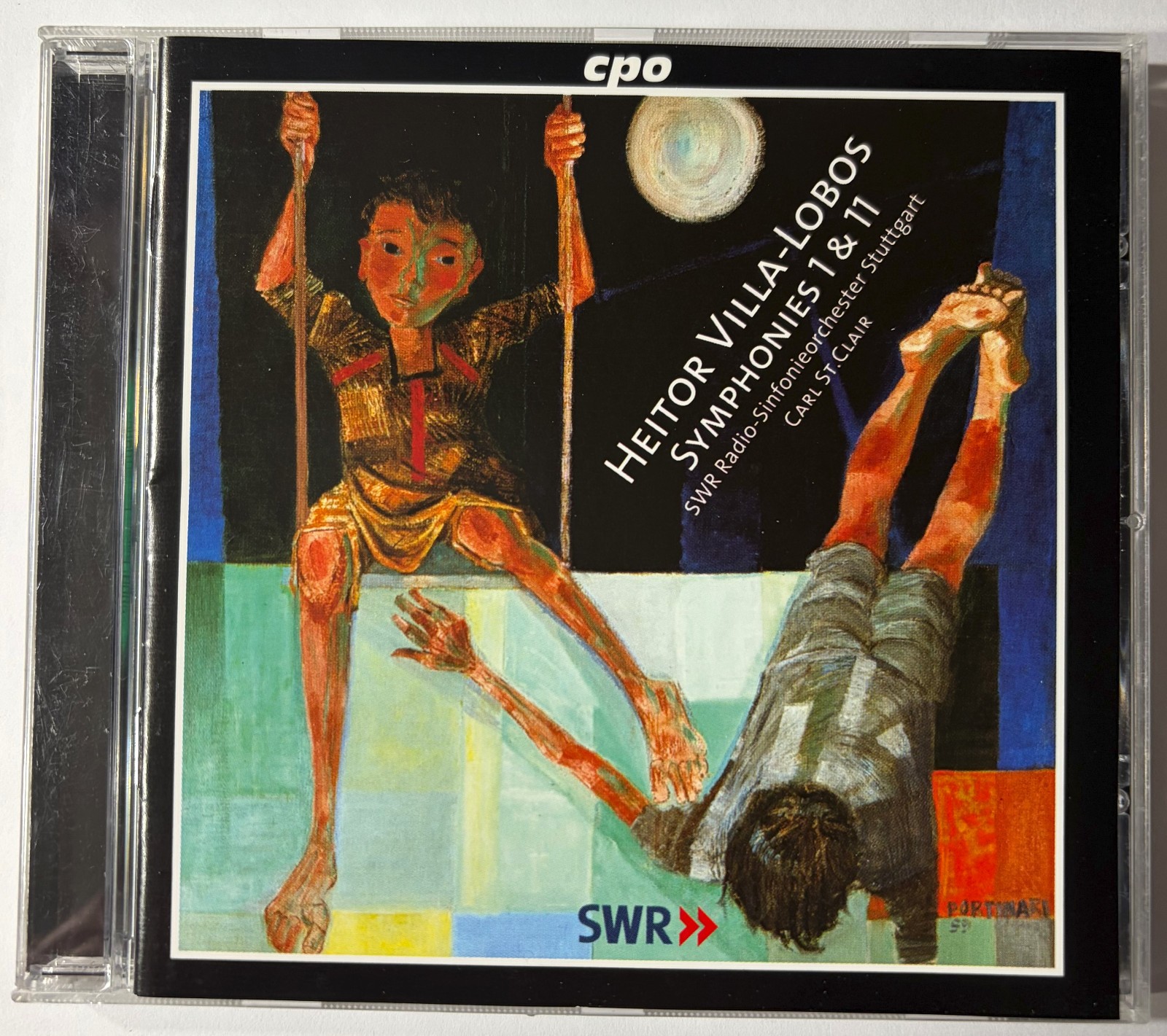 VILLA-LOBOS Symphonies No. 1 & 11 Carl St. Clair CPO CD