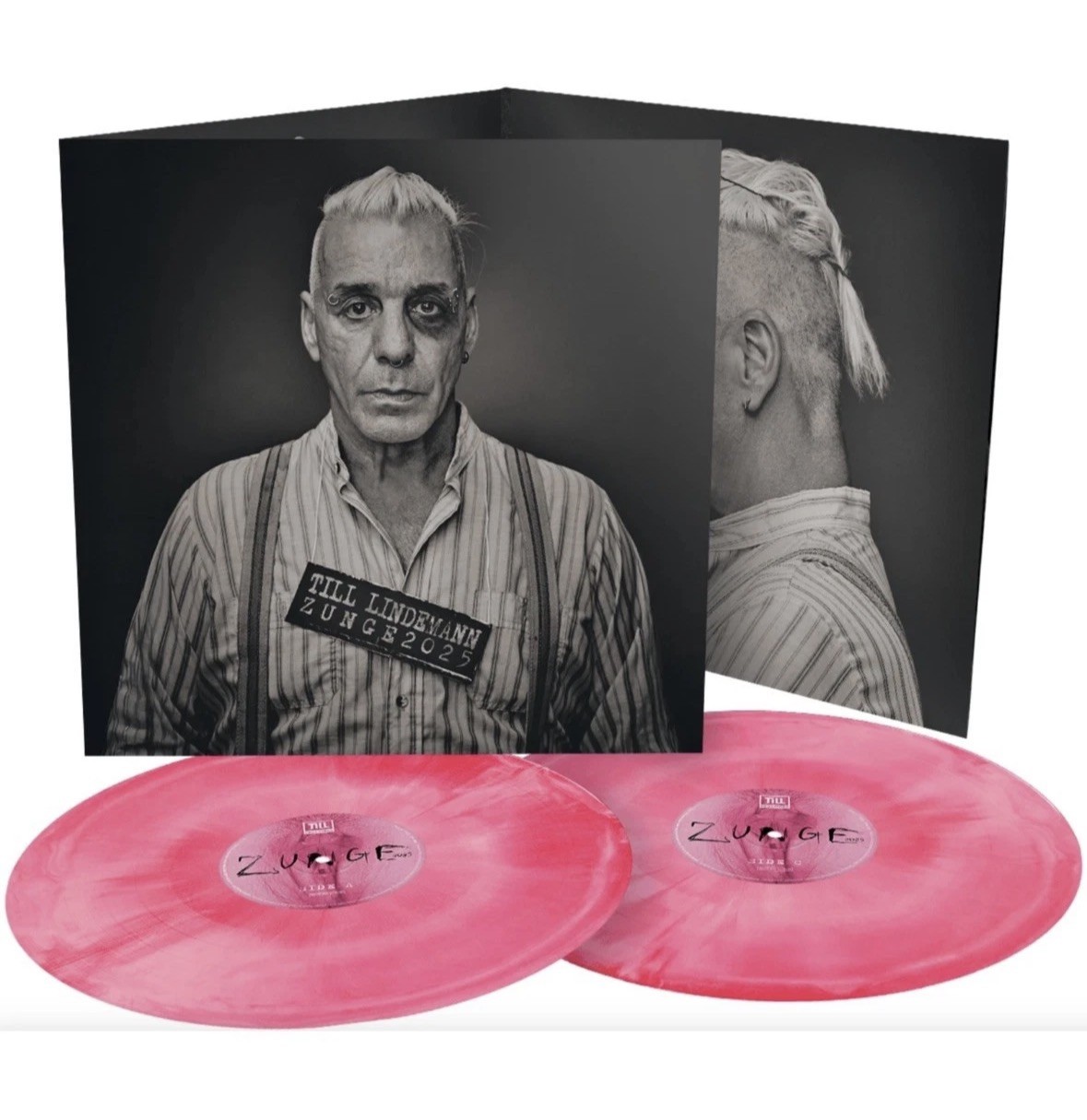 Till Lindemann - Zunge LIMITED Pink Candy 2 Vinyl LP 3D Lenticular Cover NEU