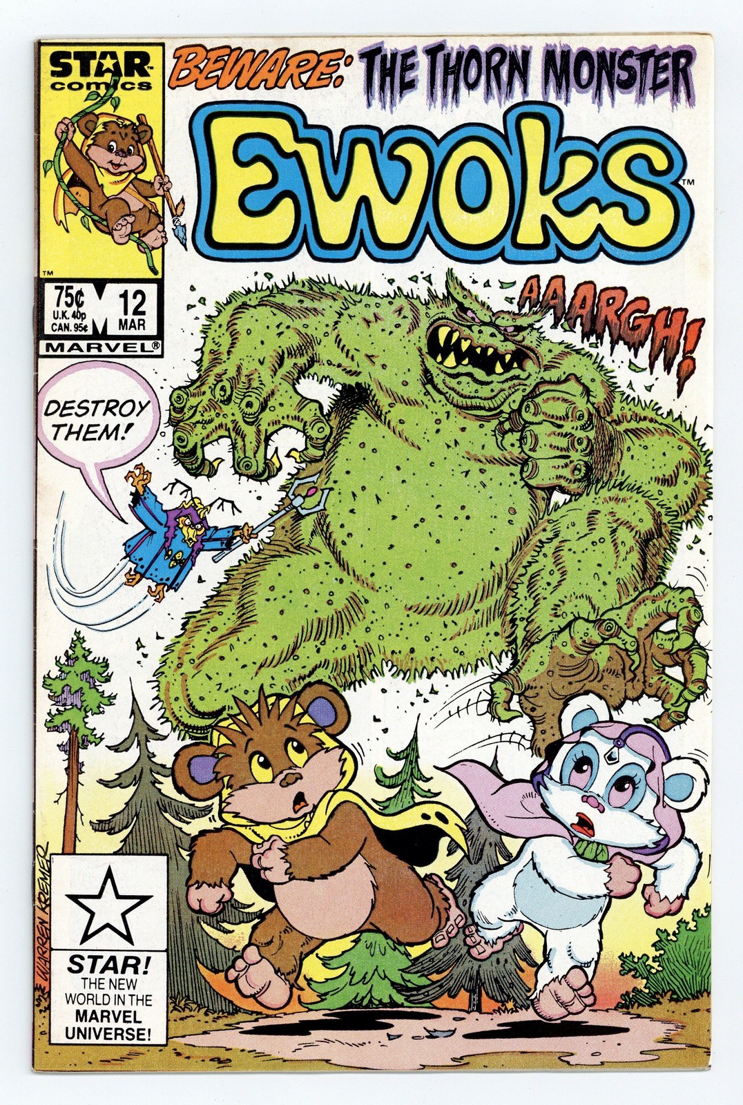 Ewoks #12 FN 6.0 1987
