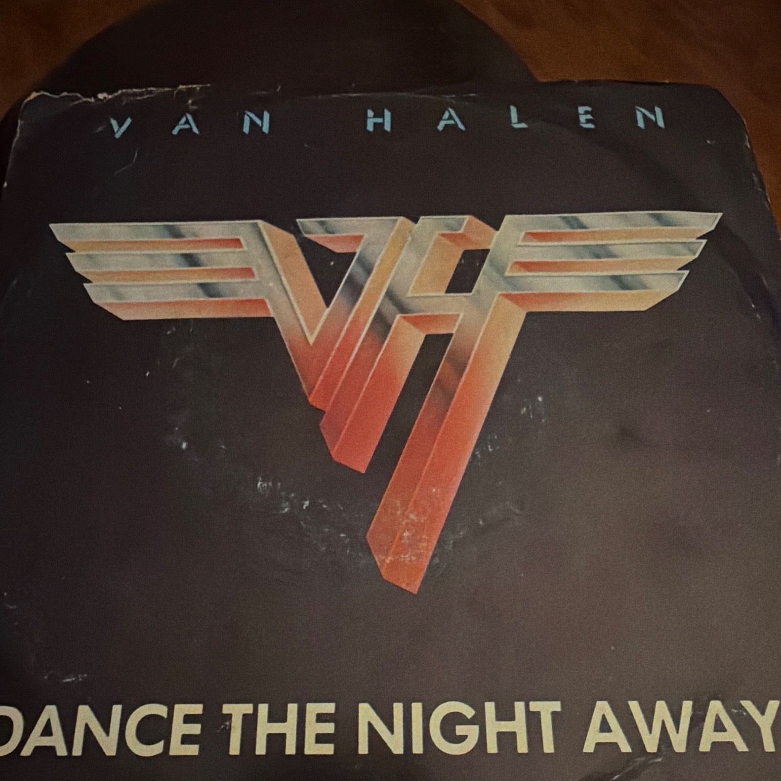Van Halen Outta Love Again & Dance The Night Away 45 RPM Vinyl Excellent Cond
