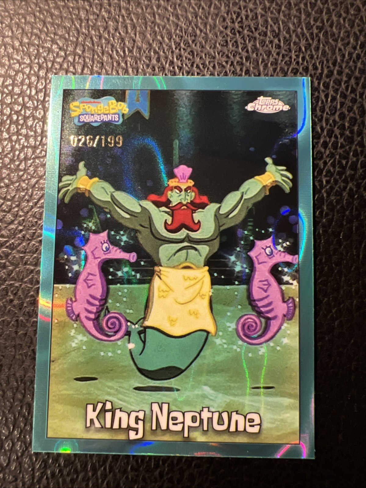 # Topps 2025 Chrome SpongeBob SquarePants #11 King Neptune / 199 CONFEZIONE FRESCA QUASI NUOVA