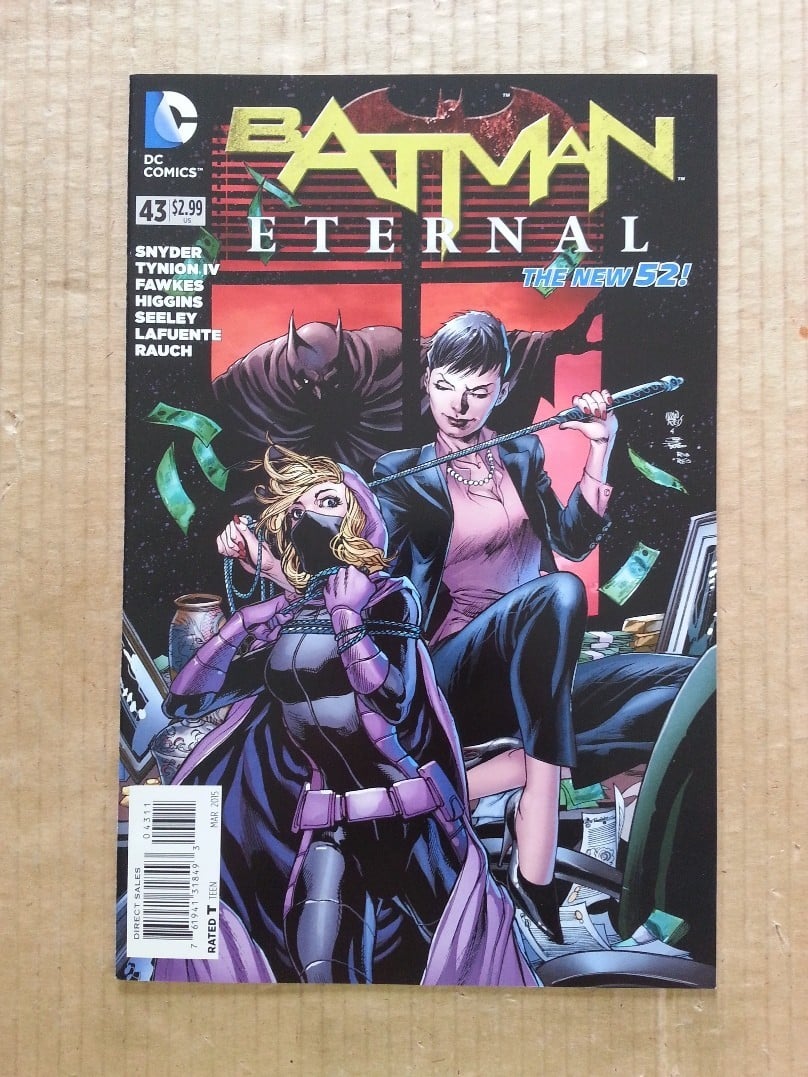 SPOILER BATMAN ETERNO #43 NM 2015 DC Comics Scott Snyder BLUEBIRD