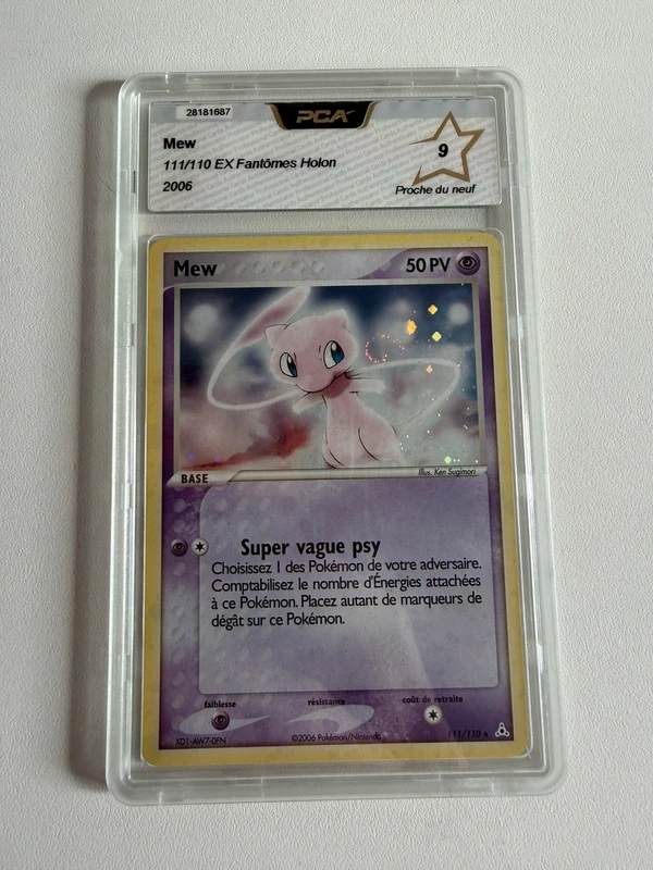 Mew holo secrete fantomes holon 111/110
