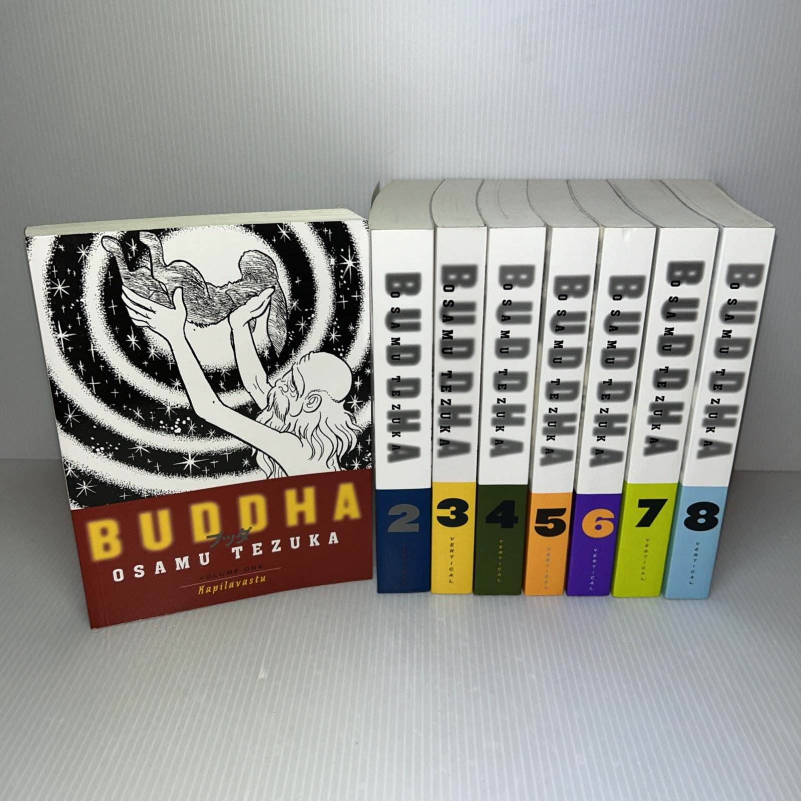 Buddha Osamu Tezuka Vol 1-8 ● Set Completo Inglese ● Libri Graphic Novel