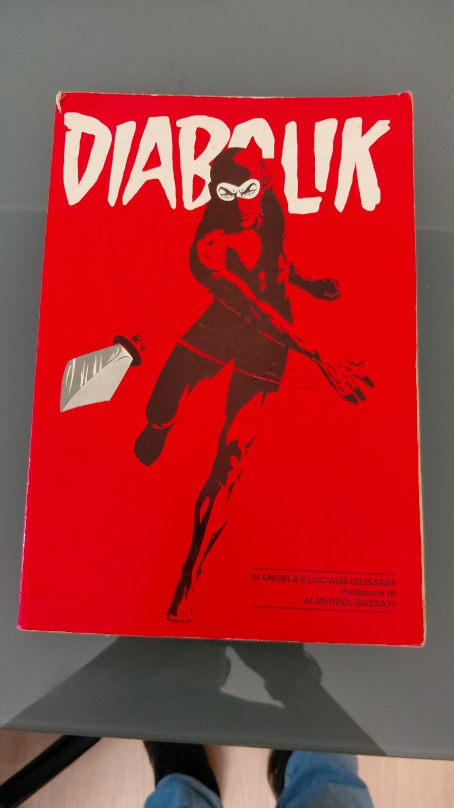 Diabolik copertina rigida 1994 Angela e Luciana Giussani in italiano