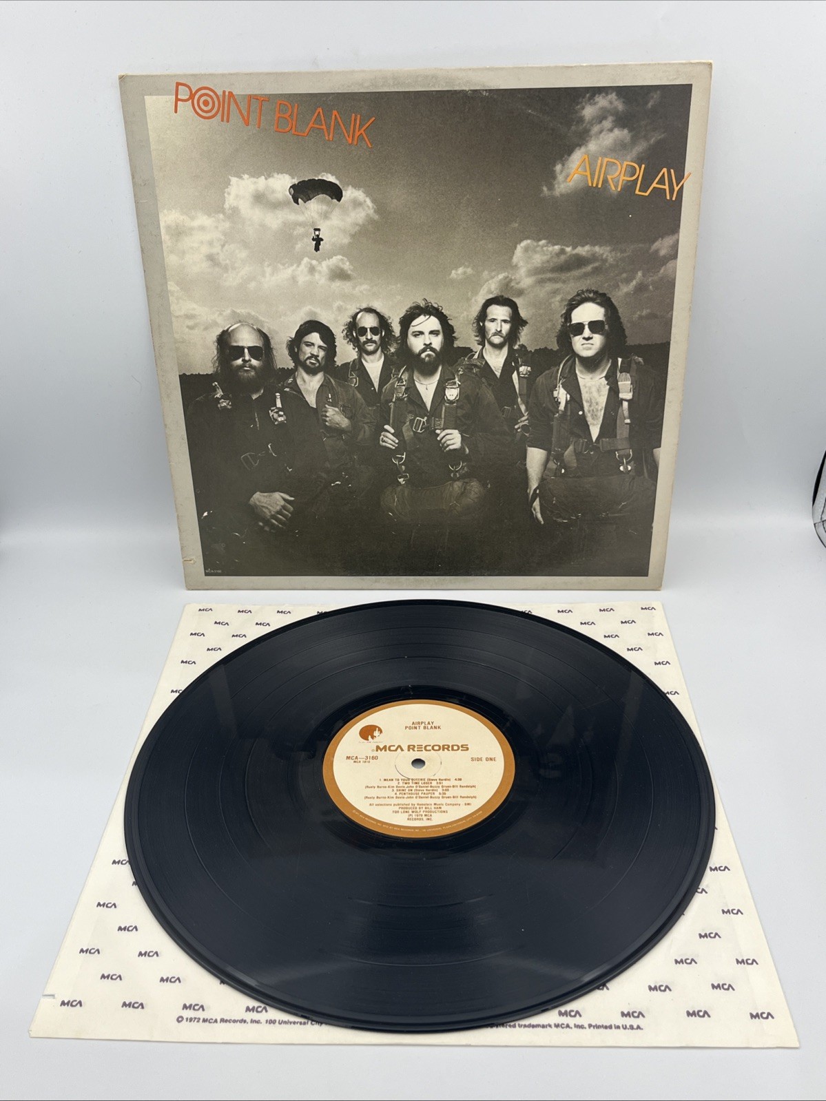 Point Blank Airplay LP 1979 MCA-3160 Vinyl Record Tested