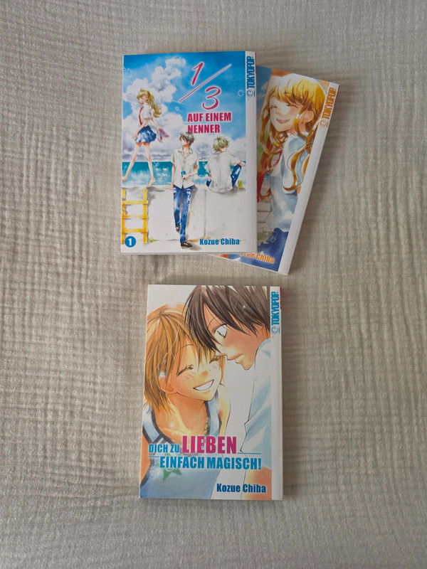 Manga: 1/3 auf einen Nenner 1-2 + Dich zu Lieben - einfach magisch