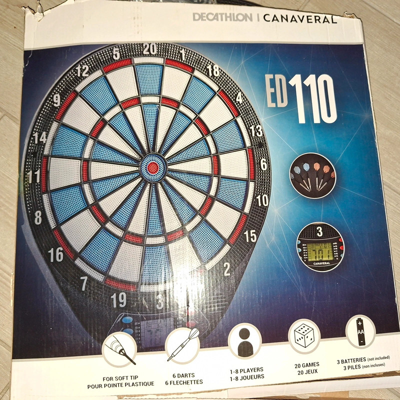 Jeu de fléchettes decathlon