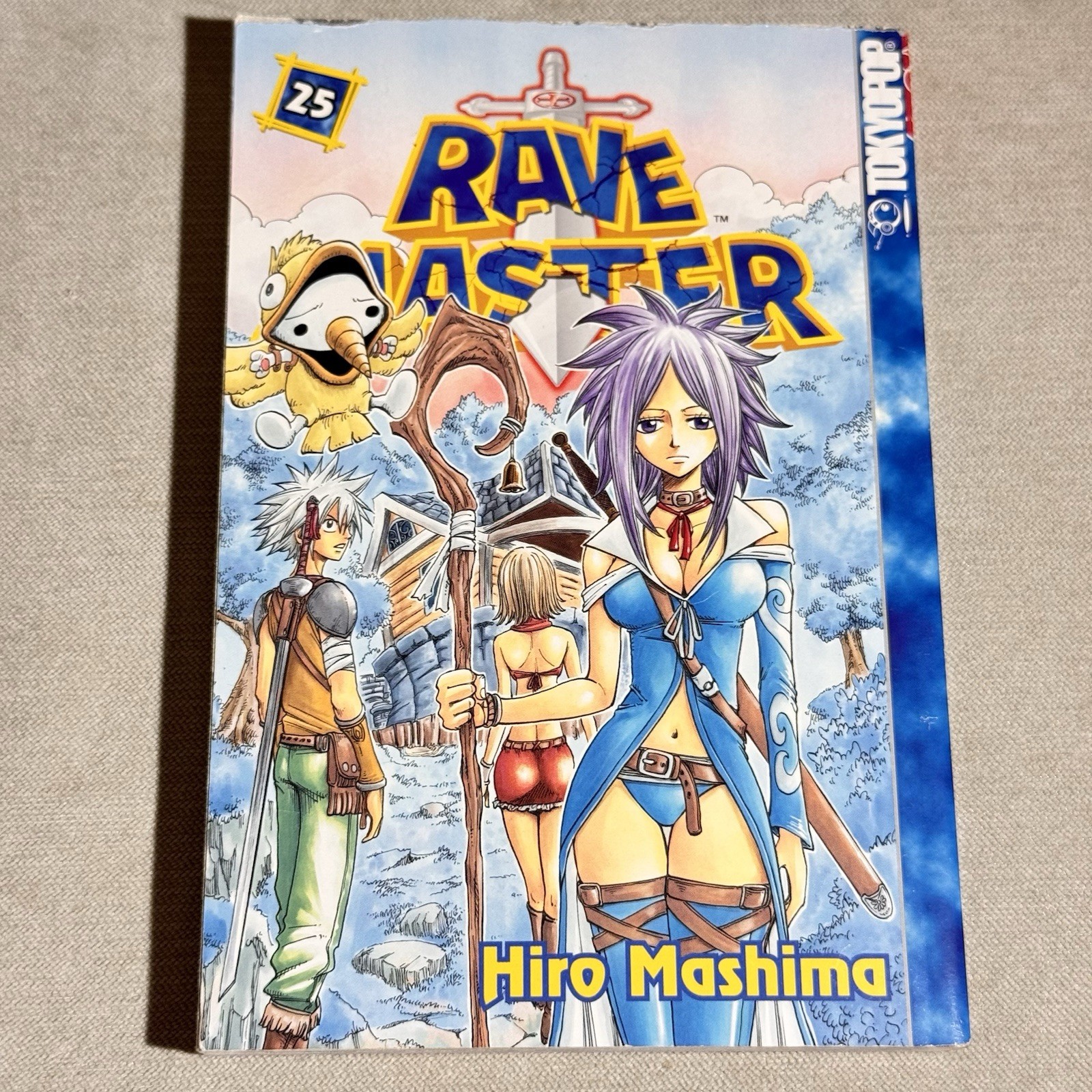 Rave Master Volume 25 Manga Vol Hiro Mashima Tokyopop Prima Stampa [Inglese]