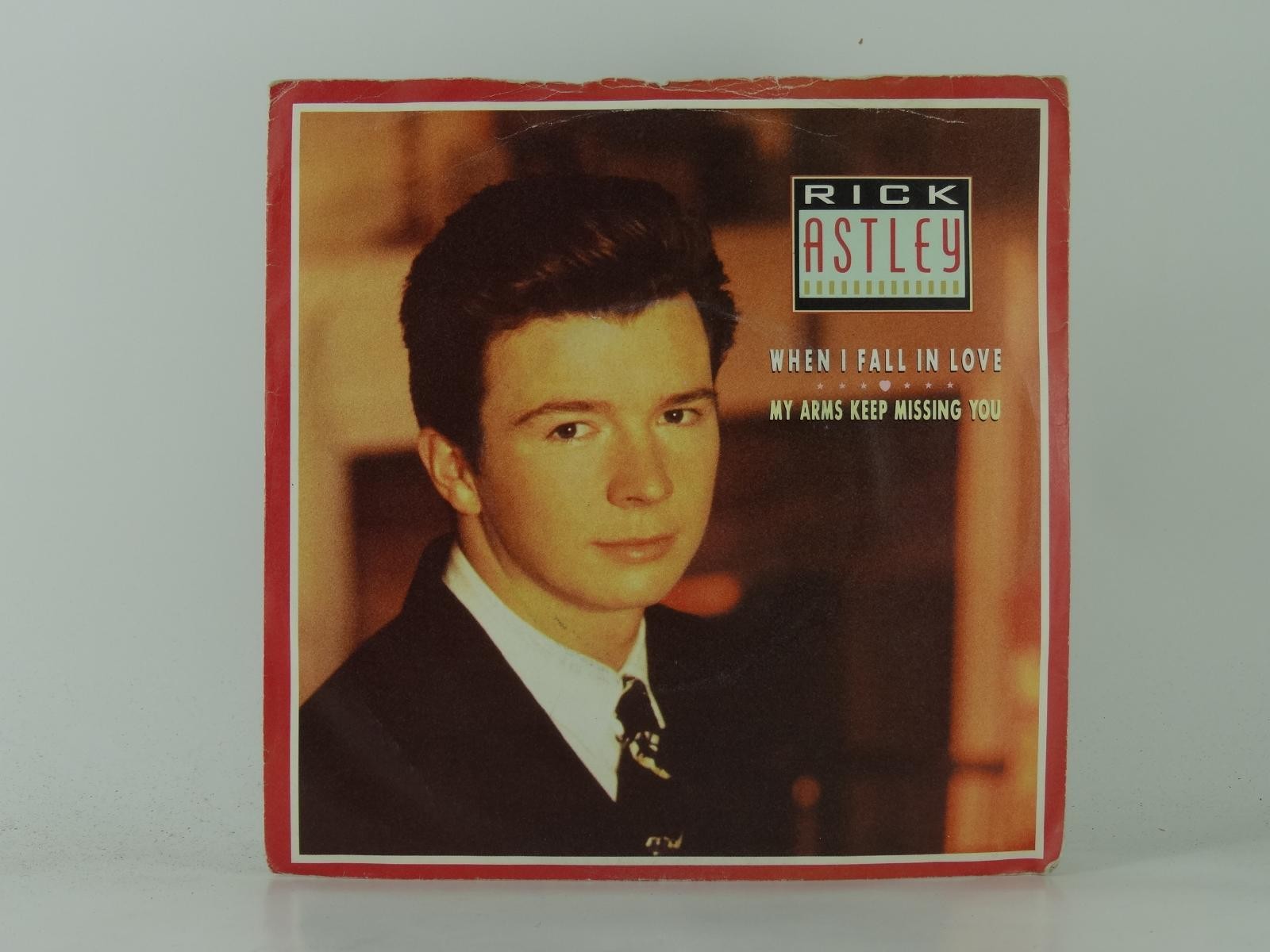 RICK ASTLEY WHEN I FALL IN LOVE (2) (48) 2 Track 7" Single plus Picture Sleeve R