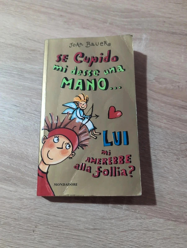 "Se Cupido Mi Desse Una Mano" Joan Bauer Libro Book Bauer.