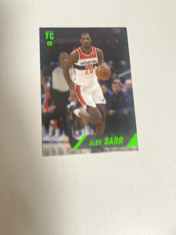 Carte NBA Alex Sarr Wizards – Panini Top Class
