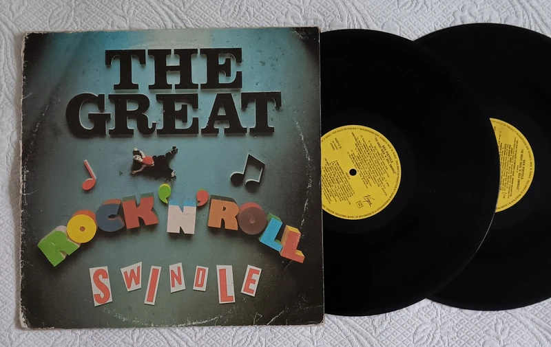 Double LP 33 Tours vinyle – Sex Pistols – The great rock’n’roll swindle (Virgin)