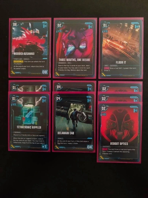 Cyberpunk TCG [Deck Building Combo]