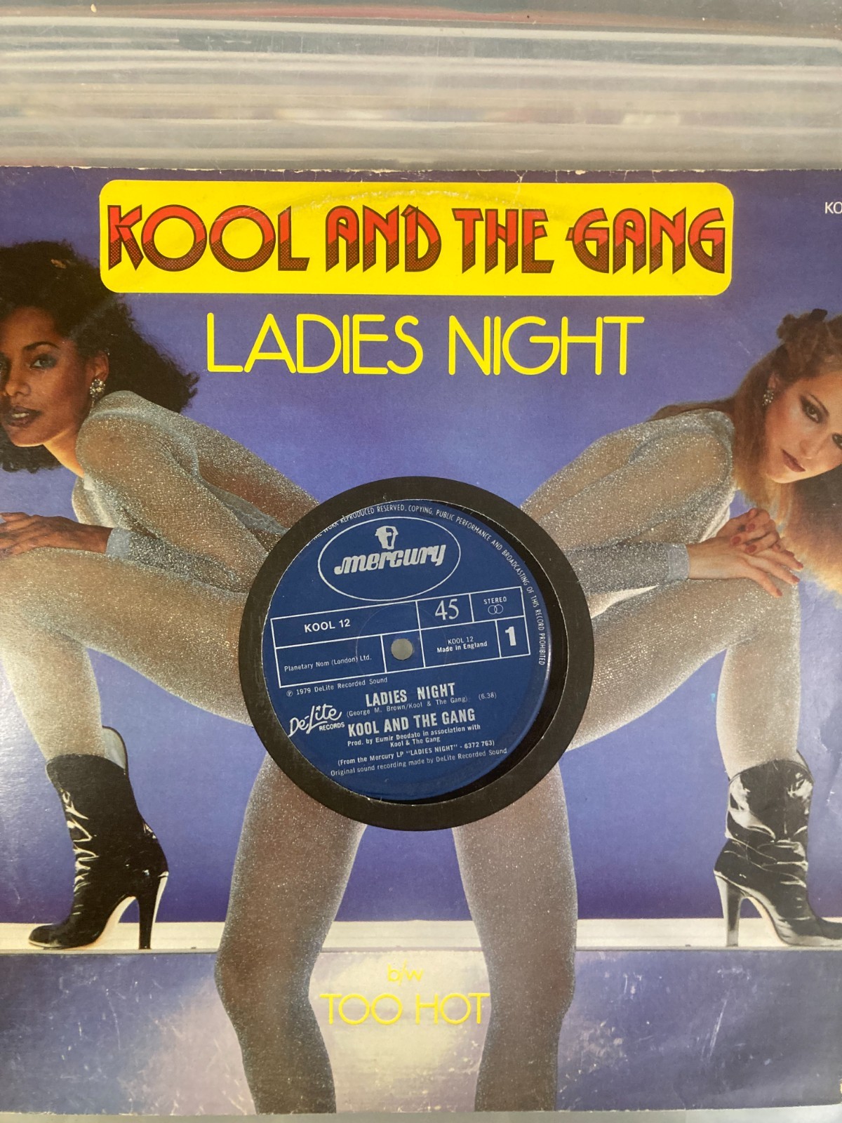 KOOL AND THE GANG LADIES NIGHT, 12" VINYL EP, KOOL12, VG+