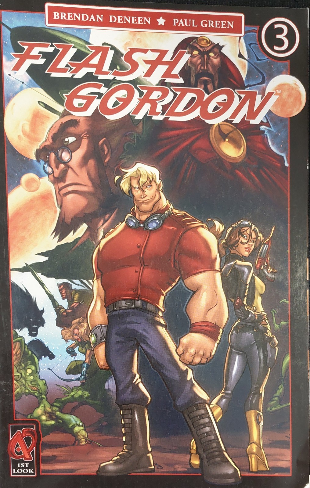 FLASH GORDON #3  (2008) FIRST LOOK VARIANT