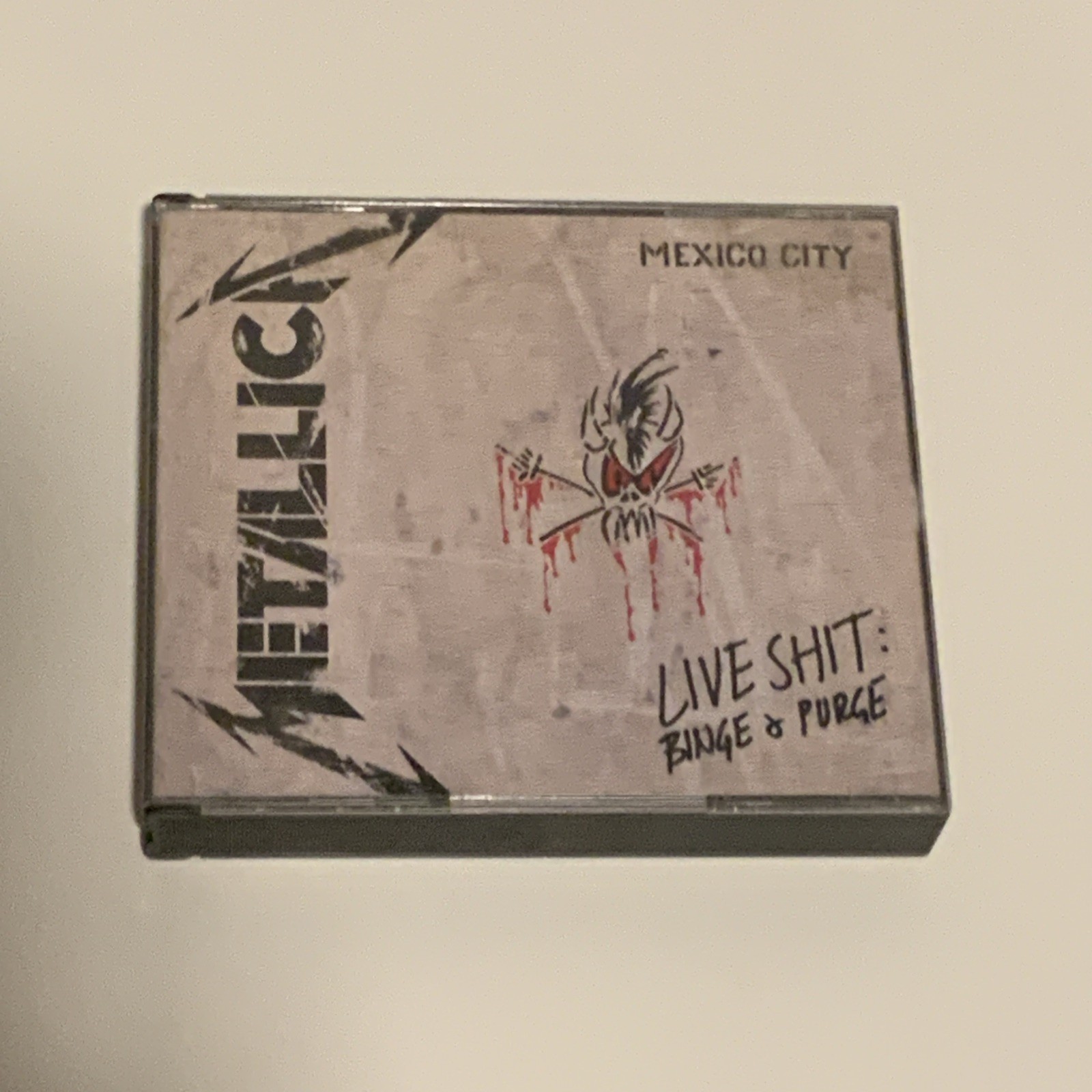 METALLICA Live Shit: Binge And Purge Mexico City 3 CD Box Set/1993