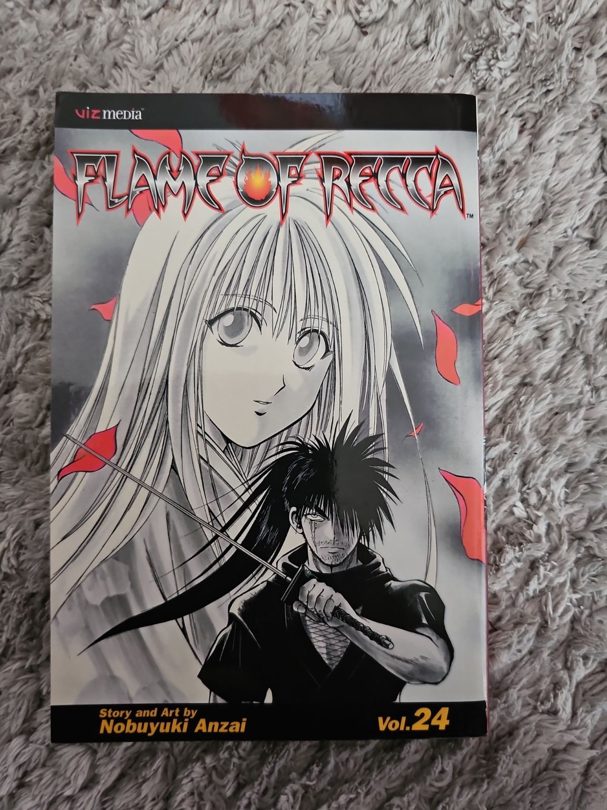 Flame Of Recca Volume 24 Nobuyuki Anzai Manga