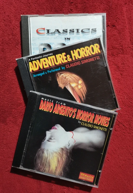Claudio Simonetti - Dario Argento 's Horror Movies - Adventures - Classic 3 cd Goblin
