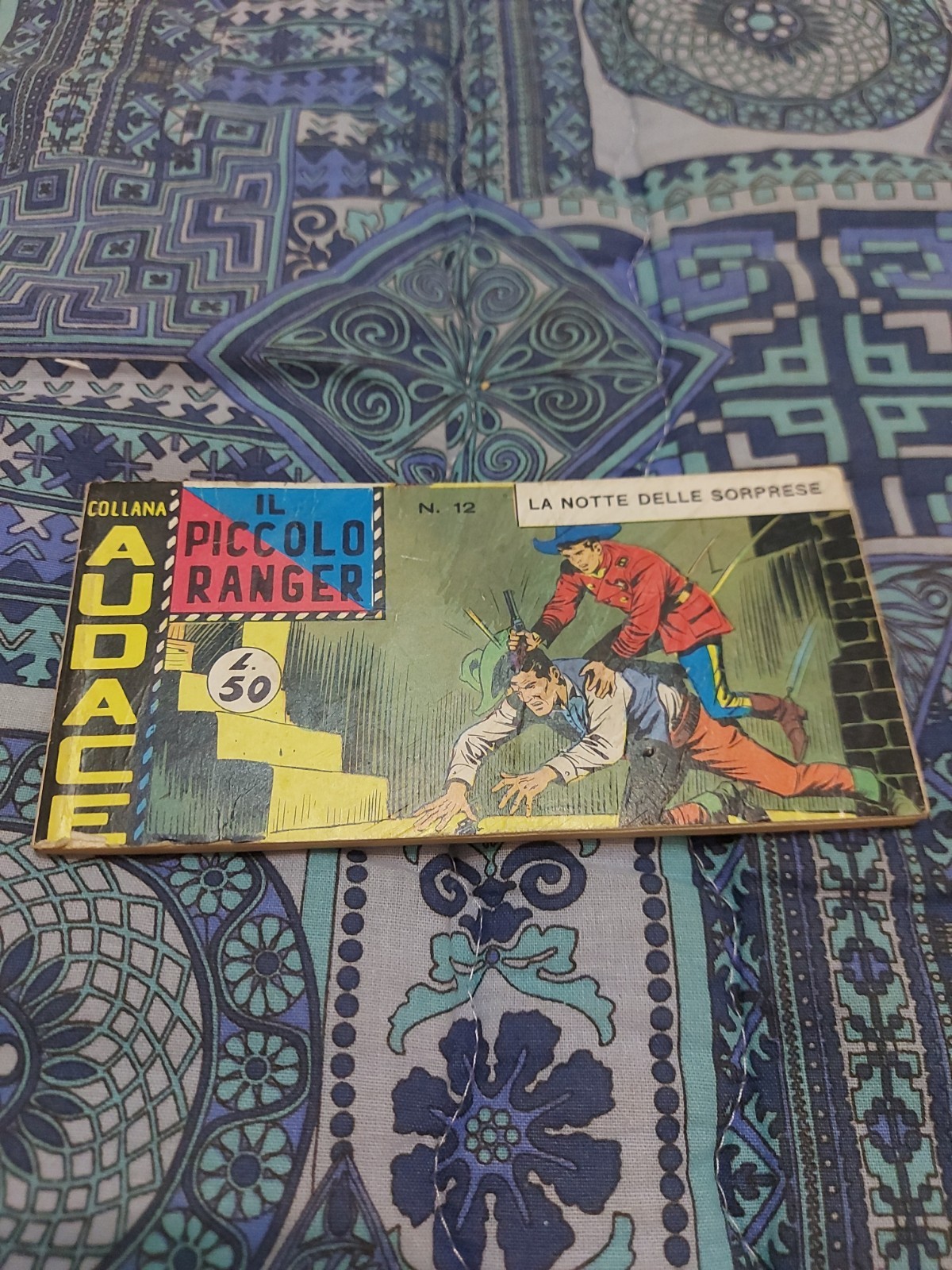 Piccolo ranger striscia settima serie n. 12  di busta SEGNI DI USURA