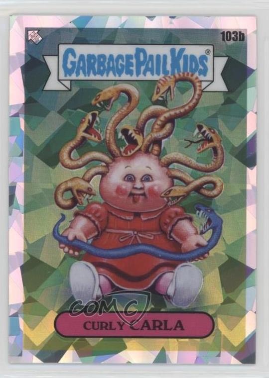 2020 Chrome Garbage Pail Kids Original Series 3 Atomic Refractor Curly Carla fm0
