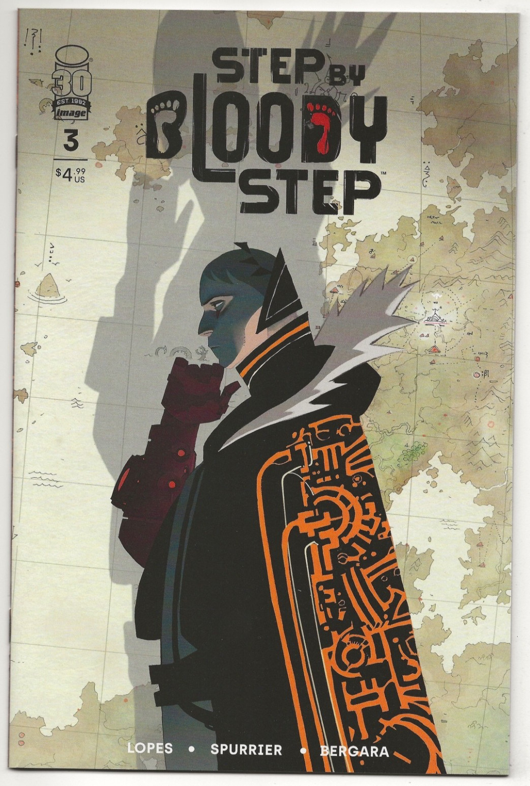 Image Comics STEP BY BLOODY STEP #3 first printing Cover A