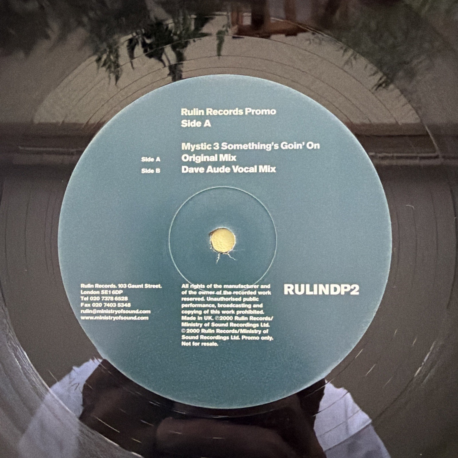 Mystic 3 - Somethings Goin On 12" Vinyl Single