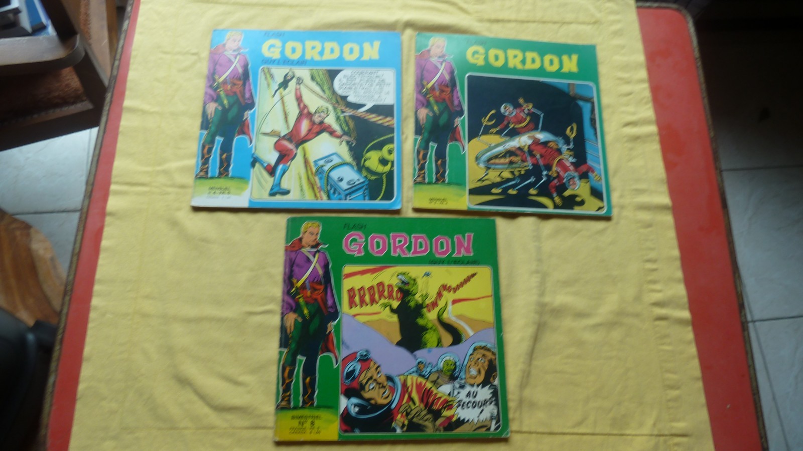 Flash GORDON / Guy l' Eclair - 3 BD de 1973 / 74 / 75