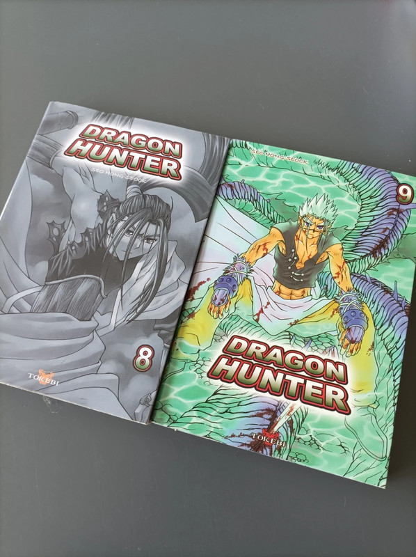 Lot de 2 mangas Dragon Hunter n° 8 & 9