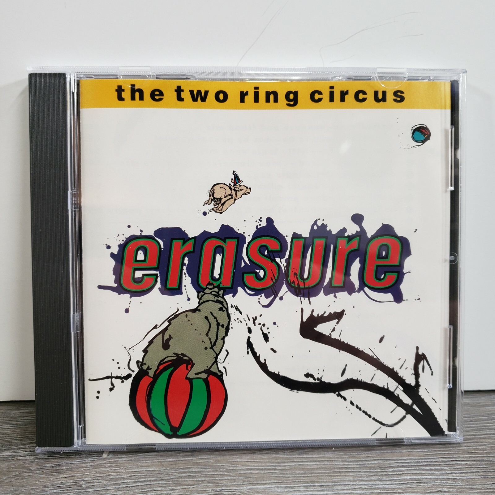 ERASURE THE TWO RING CIRCUS 1988 SIRE MUTE CD USA 925667-2 16 TRACKS